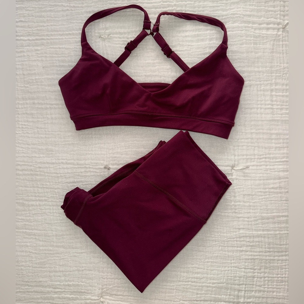 Balance Athletica Cloud Set in Amethyst - size small